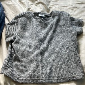 comfortable grey pajama shirt